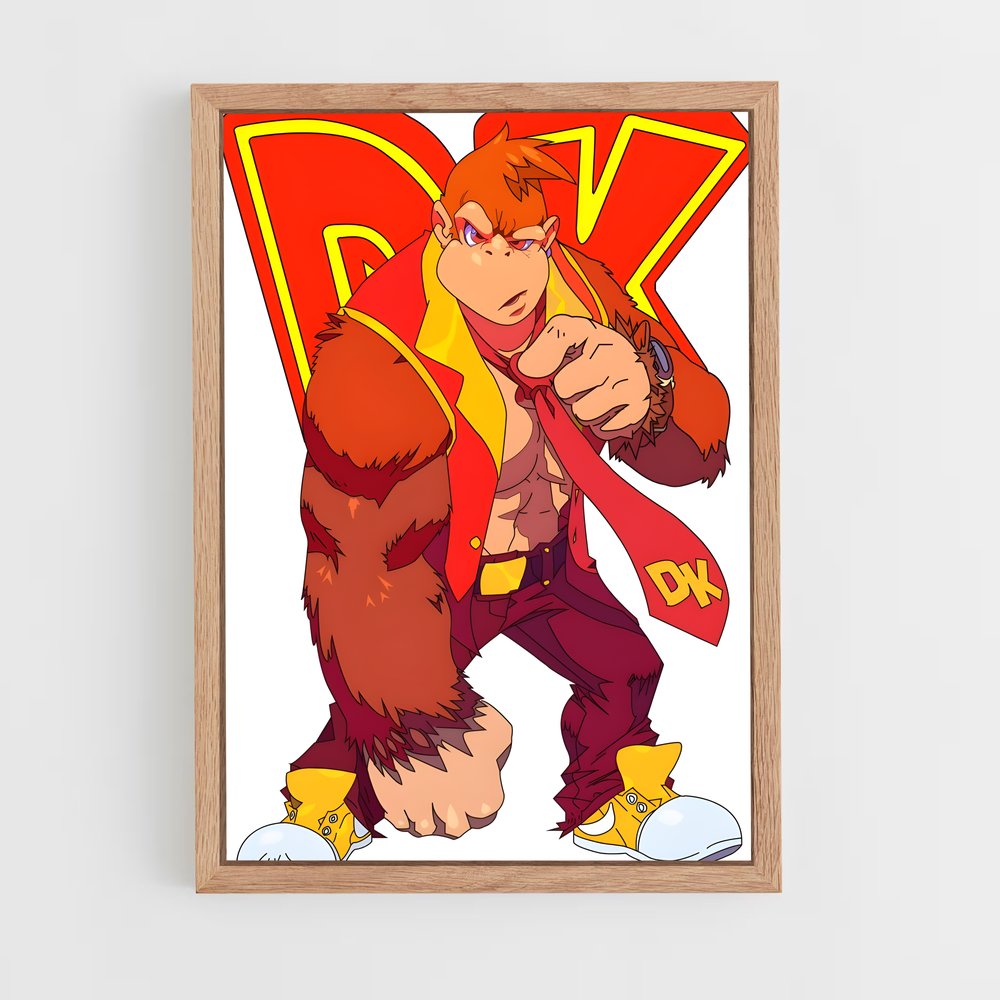 Poster Donkey Kong's Adventure – affiche Mario (vue 4)